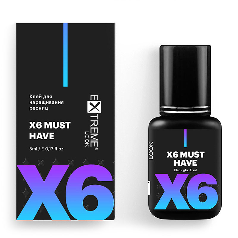 Pegamento-para-extensi-n-de-pesta-as-X6-5-ml Pegamento X6, eXtreme look - Imagen 1