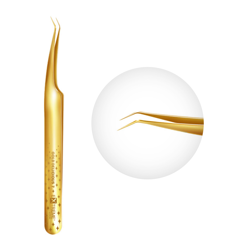 pintsetgolddelicious7 Pinzas RAINBOW SET "Gold Delicious" 7, eXtreme look - Imagen 1