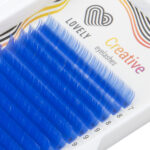 Extensiones de pestañas de color